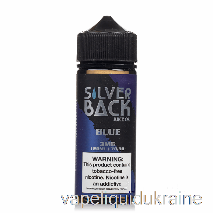 Vape Liquid Ukraine Blue - Silverback Juice Co. - 120mL 3mg